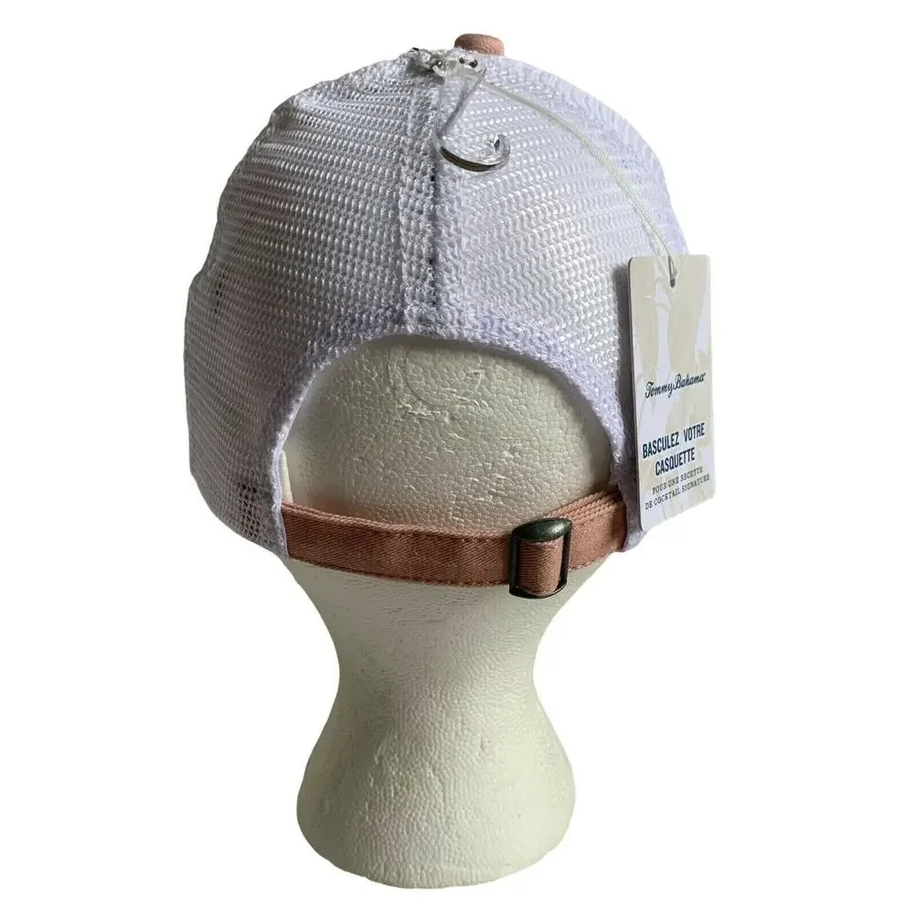 Tommy Bahama Tip Your Cap Baja Margarita Cocktail Recipe Adjustable Cap Hat New